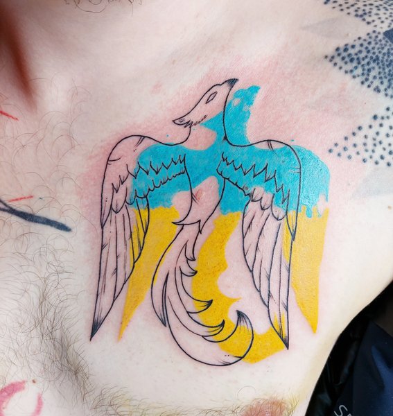 Патріотичні тату: роботи Дар'ї Криж