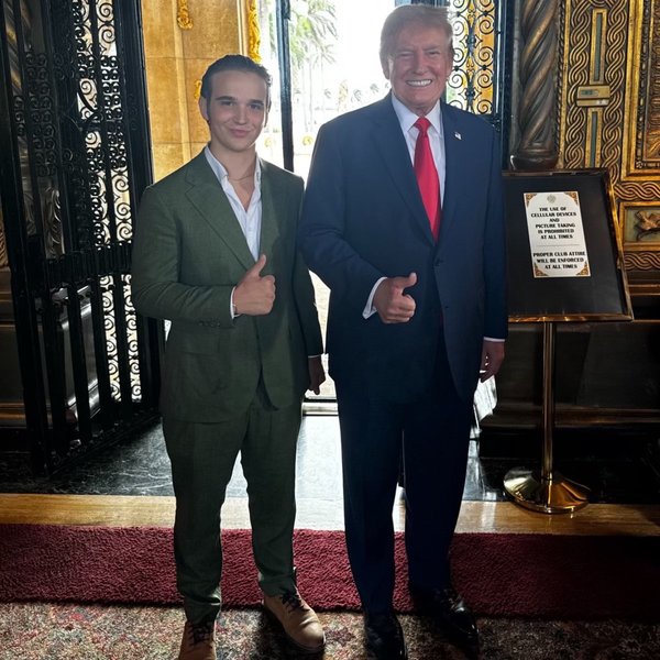 бо лаудон. дональд трамп, бэррон трамп