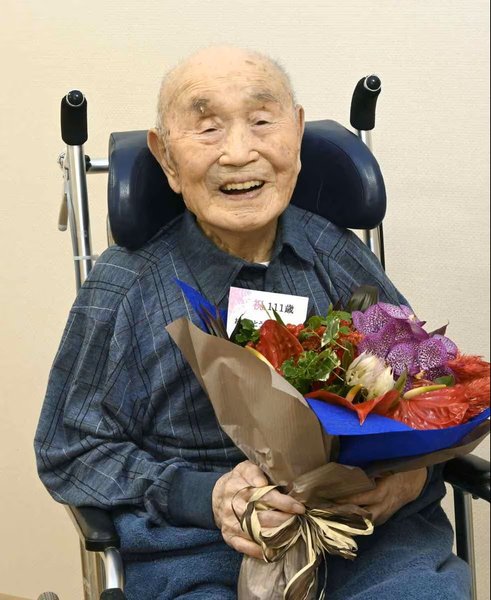 Гісабуро Сонобе, Японія, найстаріший чоловік