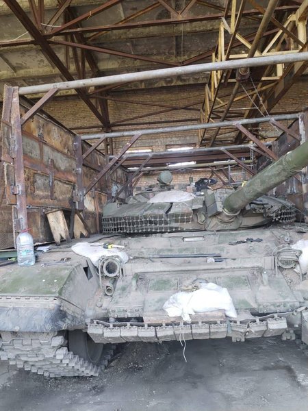 танк с мангалом