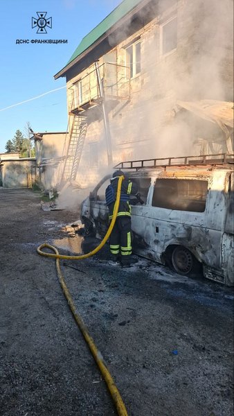 Кадри наслідків обстрілу Івано-Франківщини