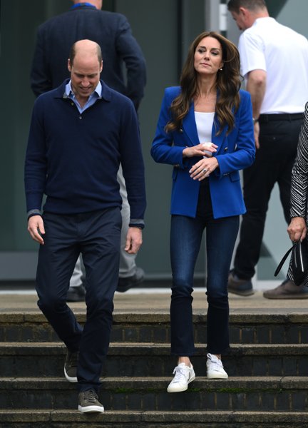 Кейт Миддлтон принц Уильям осень 2023