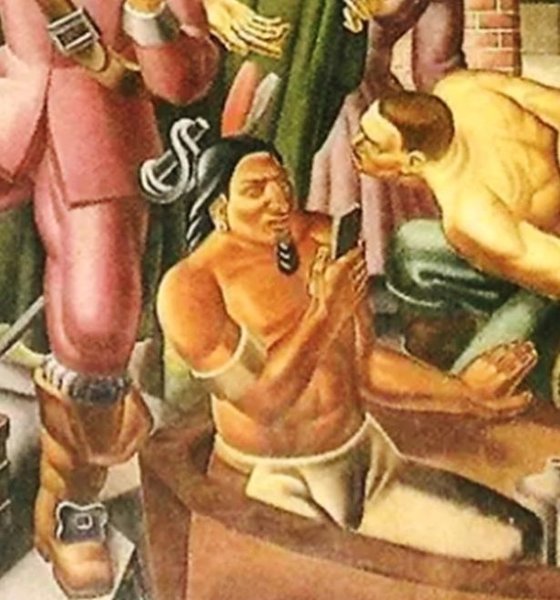 Картина, рисунок, художник, мореплаватель, торговец, путешествия во времени, гаджет, смартфон