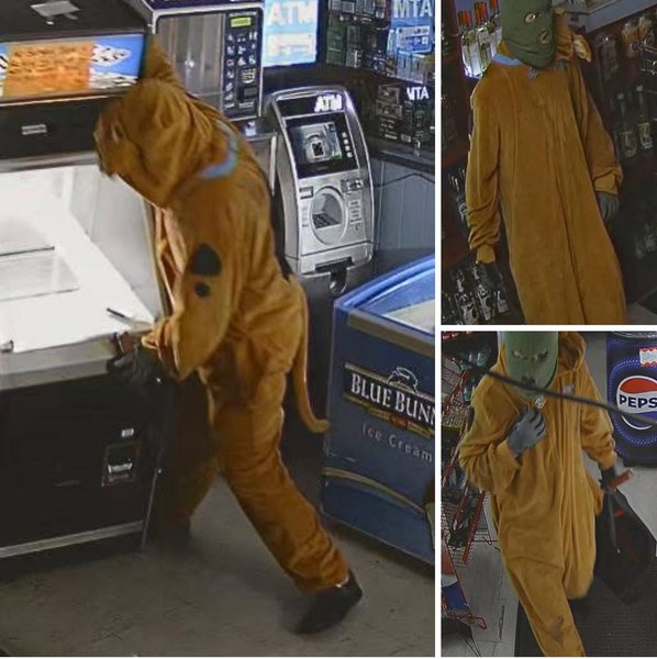 Коллаж полиции о преступнике