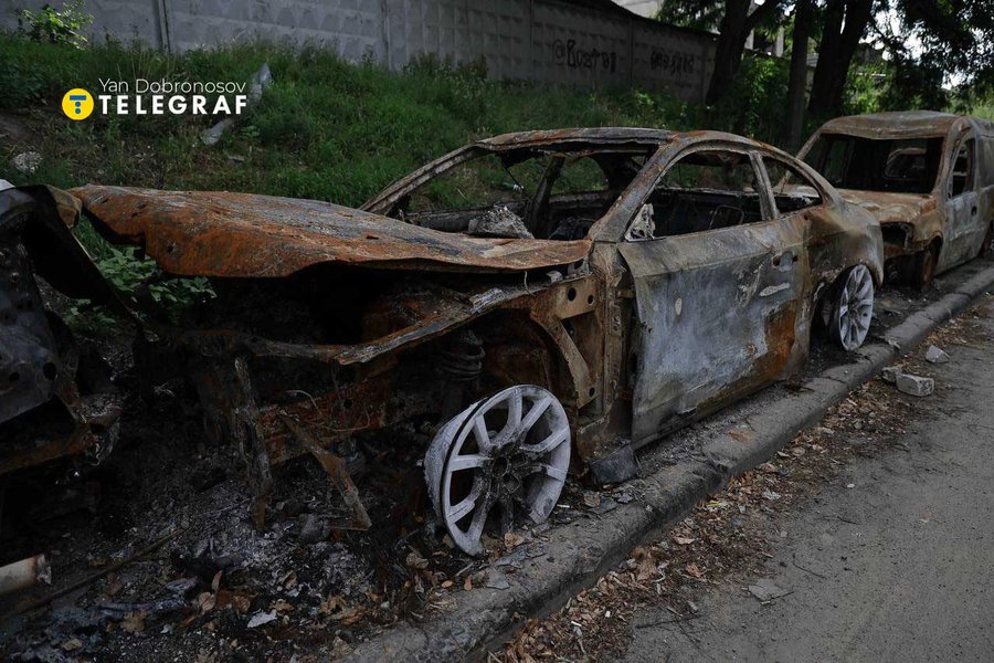 Наслідки удару ЗС РФ по Києву 6 липня