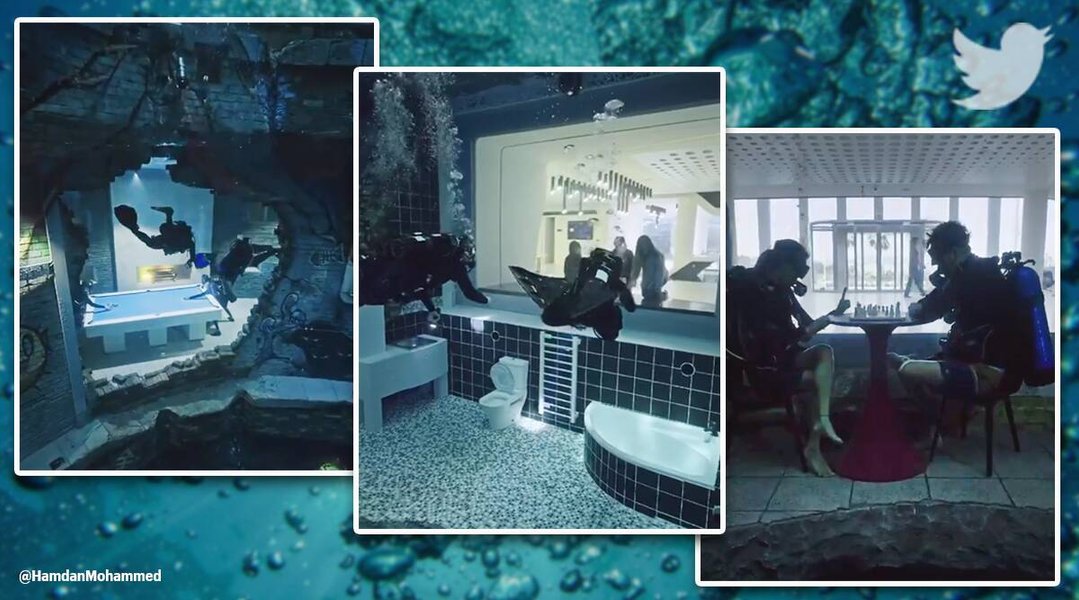 ОАЭ, бассейн, интерьер