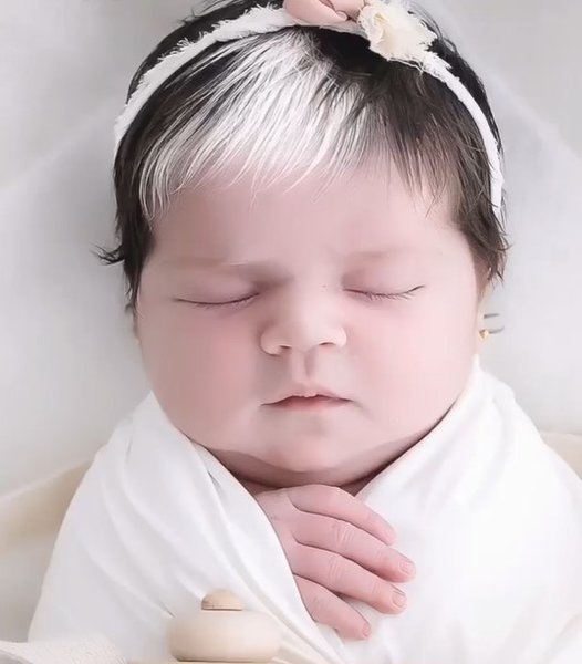 девочка, волосы, альбинизм