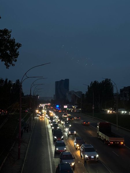 затори в києві після перекриття моста