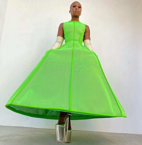 Синтия Эриво, Valentino, золотой глобус