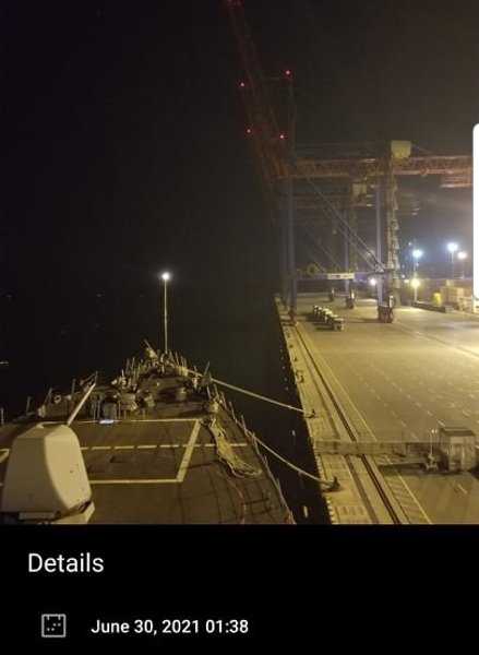 Эсминец США, USS Ross, Одесса