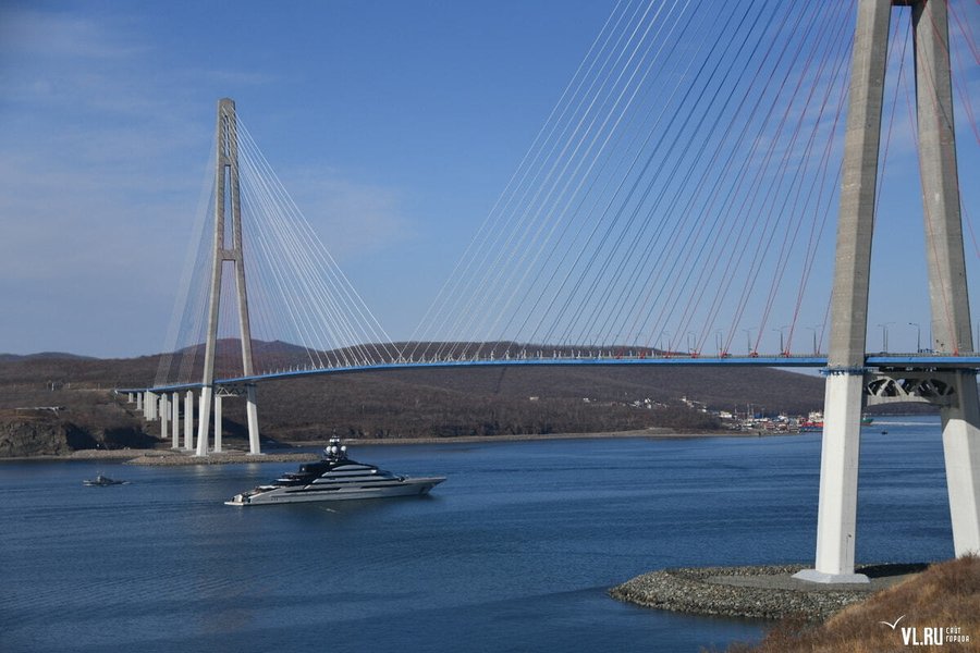 яхта Nord, яхта норд, алексей мордашов, российский олигарх, владивосток