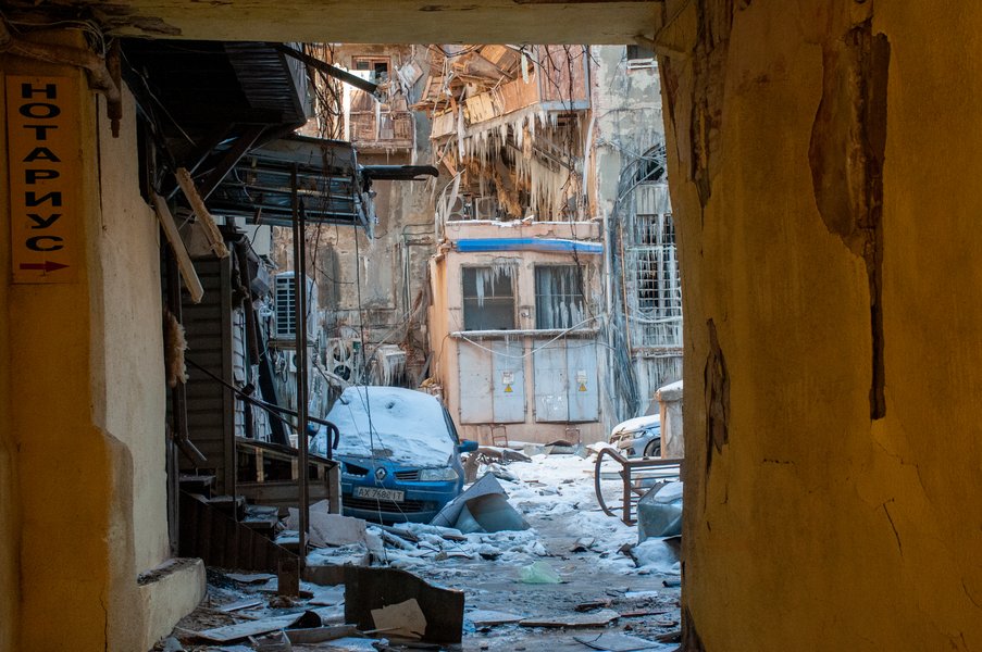 Харків після обстрілу