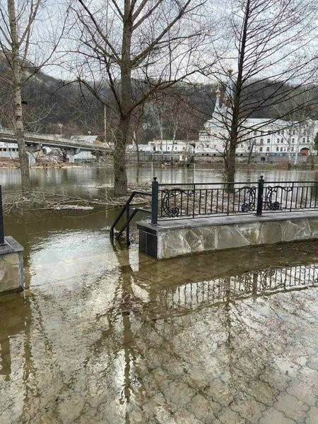 северский донец, дамба, подрыв дамбы, святогорская лавра, подтопление. донецкая область, оскол, харьковская область