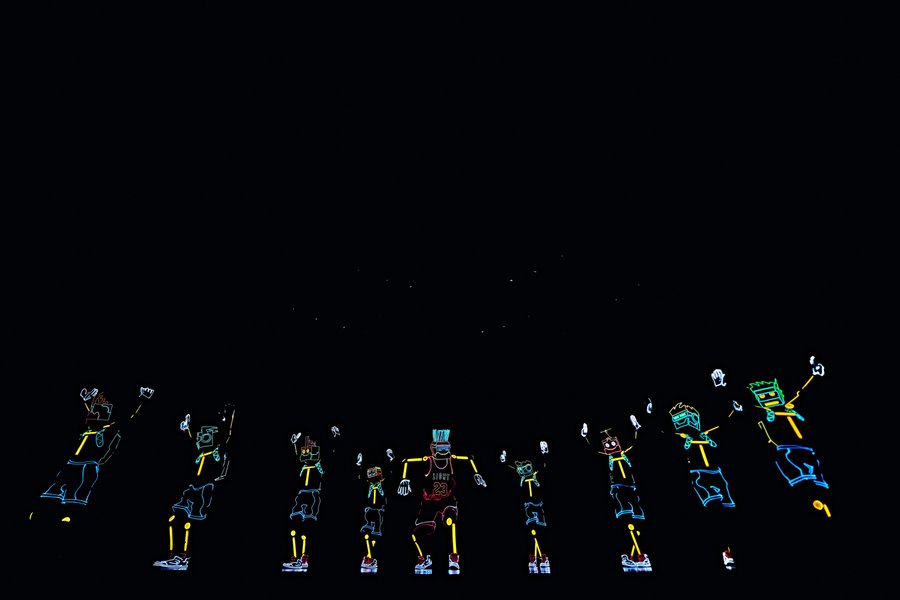 Светодиодная танцевальная группа, Light Balance, Light Balance роботы, Light Balance Днепр