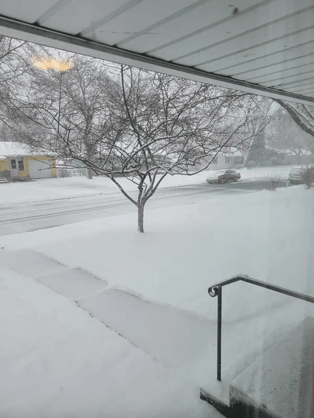 зима вулиця