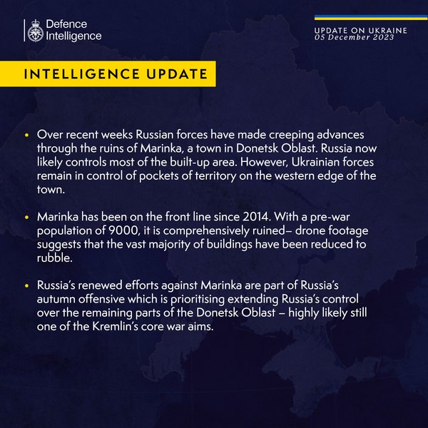 Отчет британской разведки, Великобритания