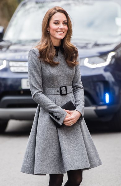 Catherine Walker, пальто-платье, Кейт Миддлтон, герцогиня Кембриджская