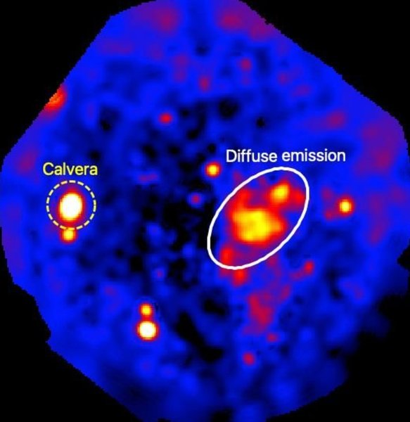 Кальвера пульсар пульсар наднова