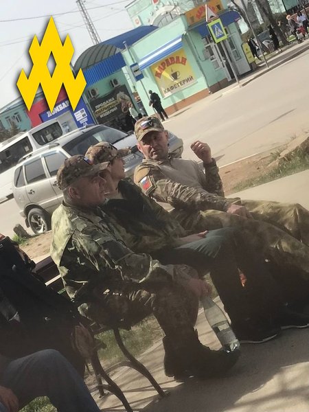 Скопление оккупантов в Джанкое