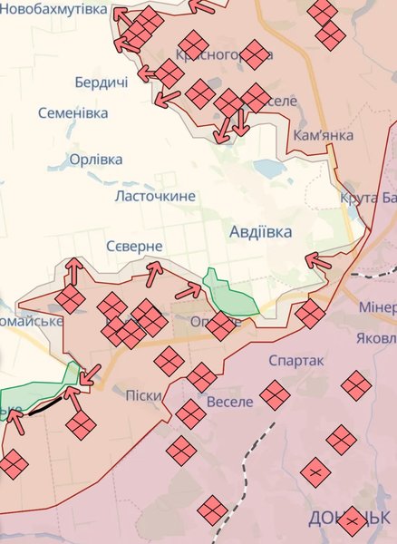 Авдеевка, ВСУ, ВС РФ