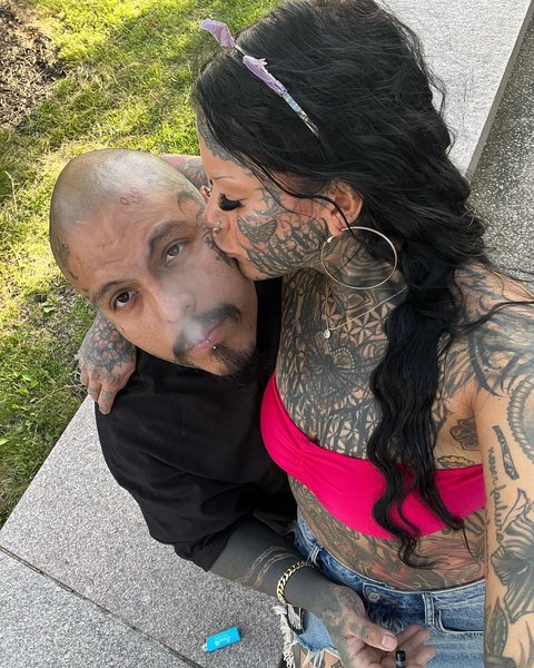 кайла бойфренд, девушка с татуировками