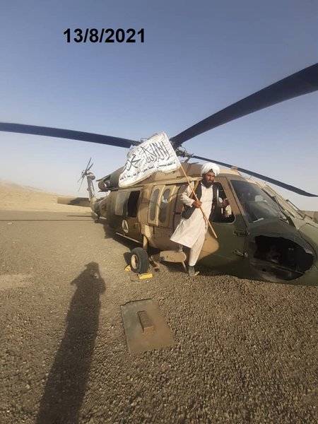 талибы и UH-60A Blackhawk