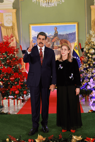 Ніколас Мадуро з дружиною
