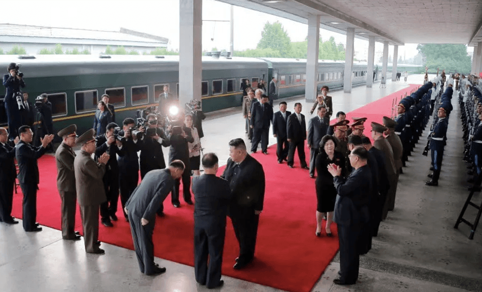 Кім Чен Ин: візит до РФ