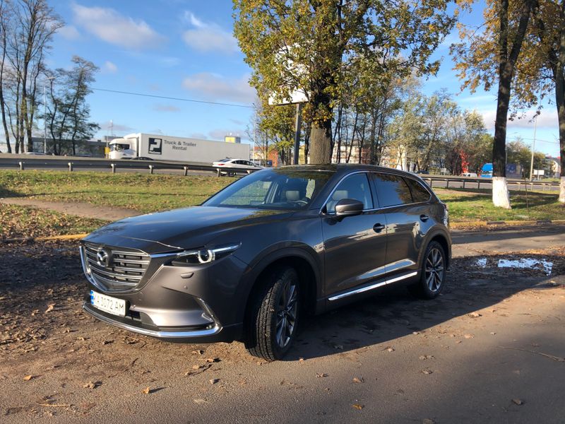 mazda cx-9, вид снаружи, вид спереди, фото
