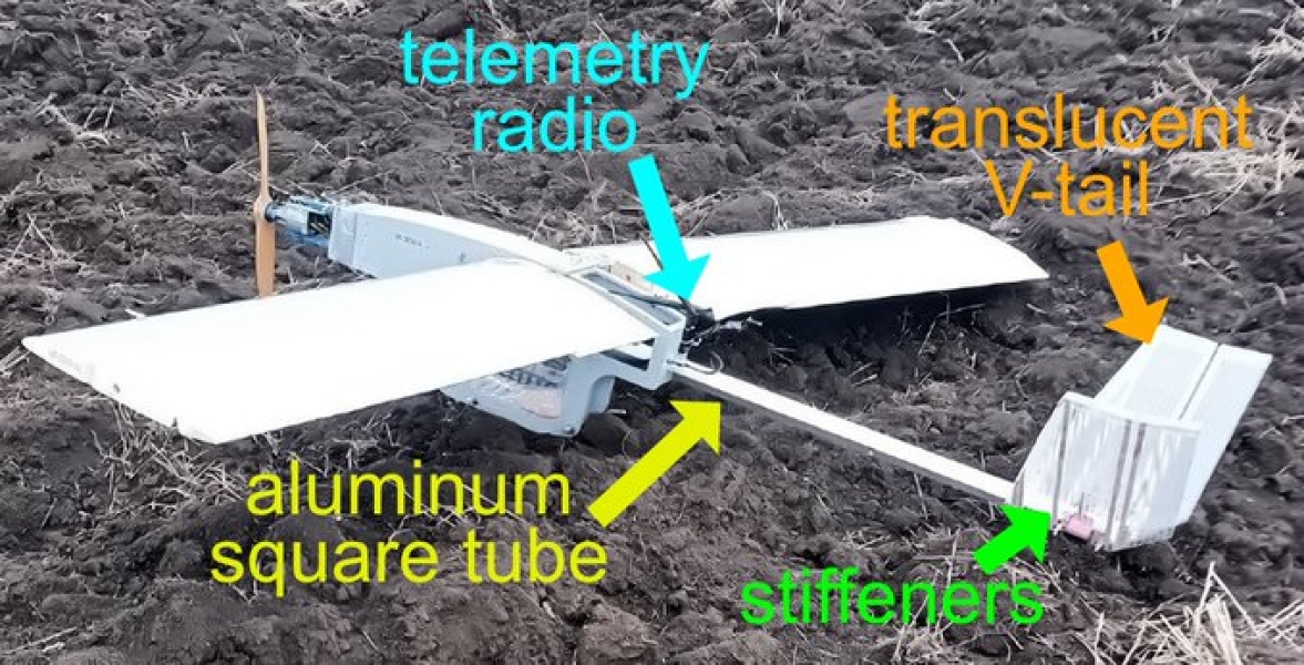 БПЛА, дрон, хвіст