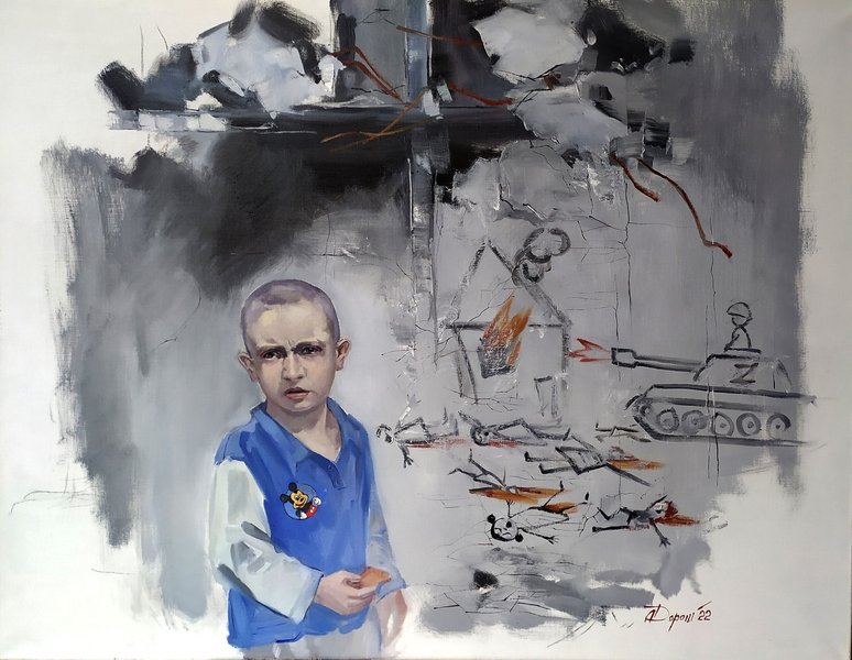 олександр дорошенко, художник олександр дорошенко,  історія порятунку, реабілітація постраждалих від війни в Україні, EnableMe Ukraine, підтримка інвалідів, реабілітація інвалідів, українці в Німеччині, художник  з Ірпеня, Ірпінь