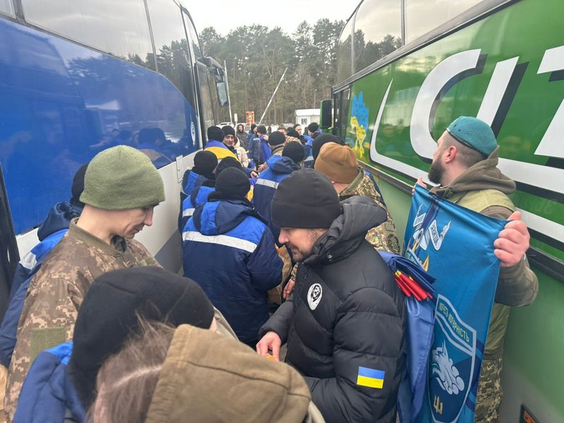 Між Україною та РФ відбувся обмін полоненими