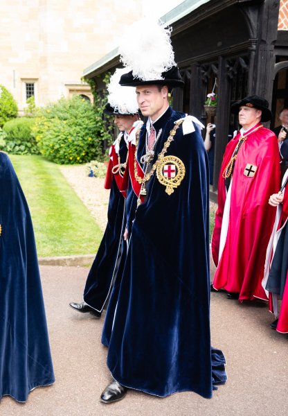 принц Вільям, церемонія Ордена Підв'язки, 17.06.24 принц Вільям, люди