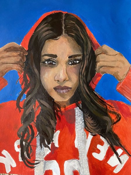 Автопортрет художниці