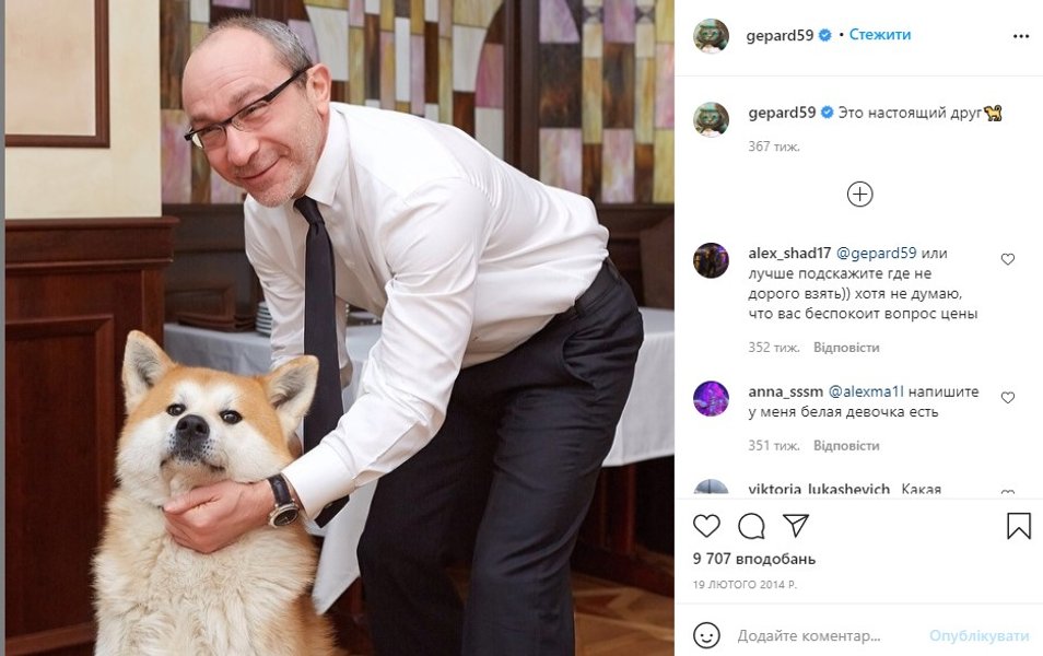 собаки, Геннадий Кернес