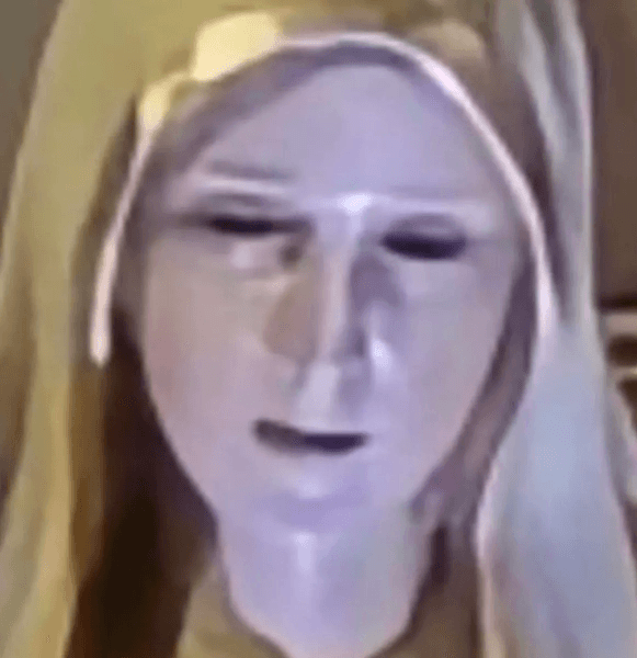 Статуя Девы Марии моргает, статуя, церковь, прихожане, статуя моргает, обладает целительными свойствами, статуя путешествует миром