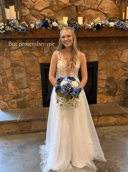 Невеста в белом платье