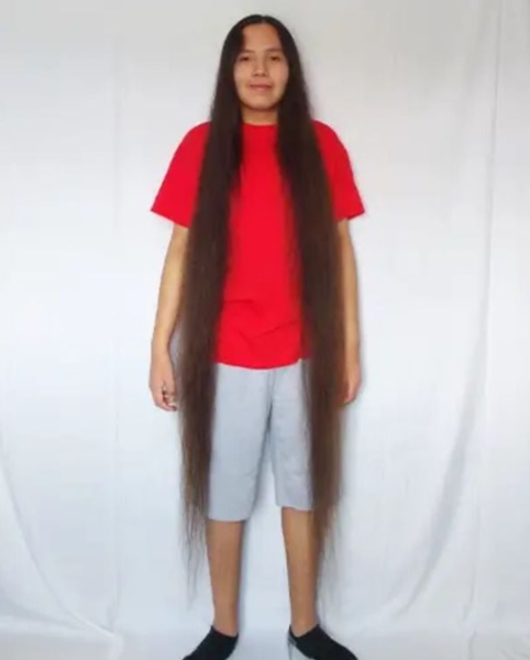 Парень с самыми длинными в мире волосами попал в Книгу рекордов Гиннеса, титул, аномалии, внешность