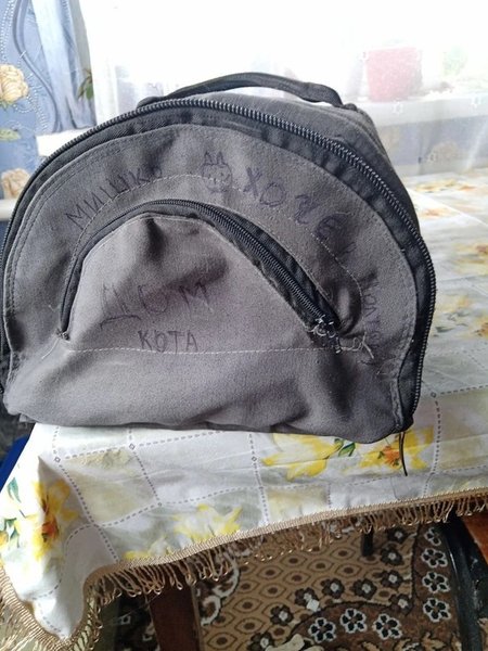 Кота вивезли з полону в спеціальному рюкзаку