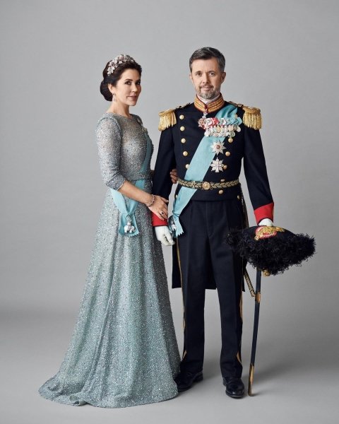 Престолонаследникът принц Фредерик и съпругата му