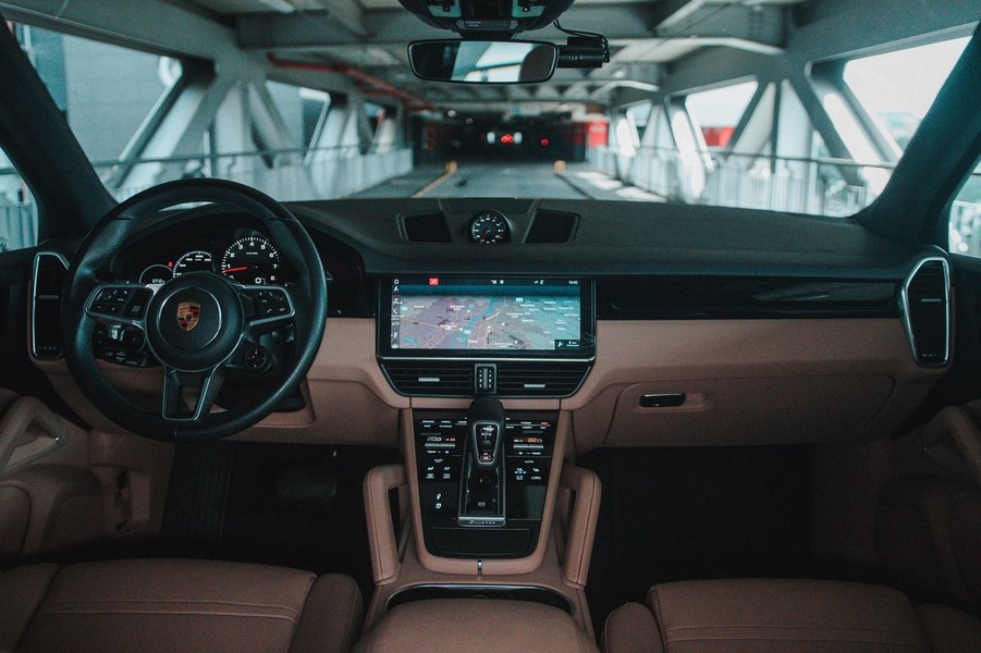 порш каен, салон, вид изнутри, porsche cayenne, фото