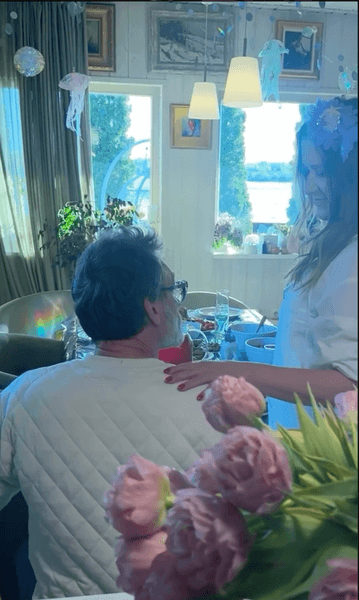 Наталія Могилевська з чоловіком