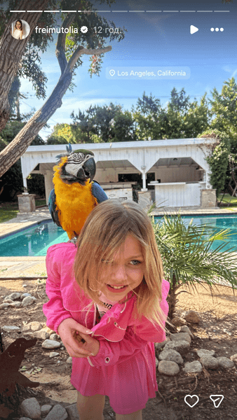 Дочка Олі Фреймут