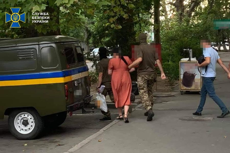 Затримання підозрюваної. Август 2020