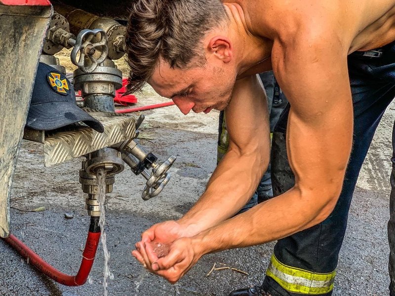 пожар в Греции, ГСЧС, пожарные, лесные пожары