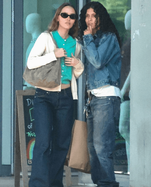 Лили-Роуз Депп и 070 Shake