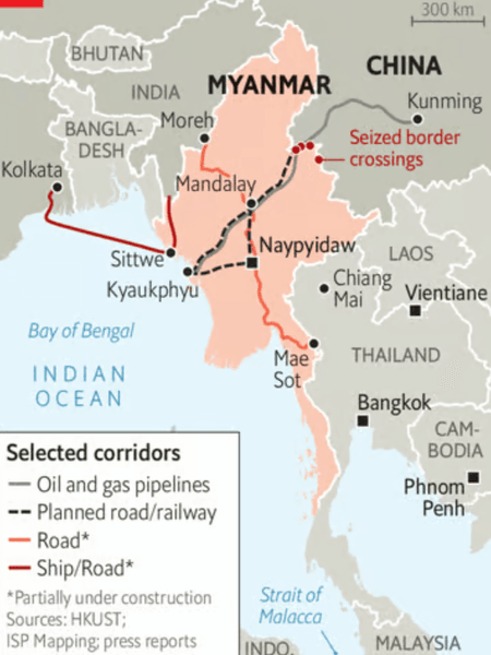 війна у мʼянмі, бої в мʼянмі