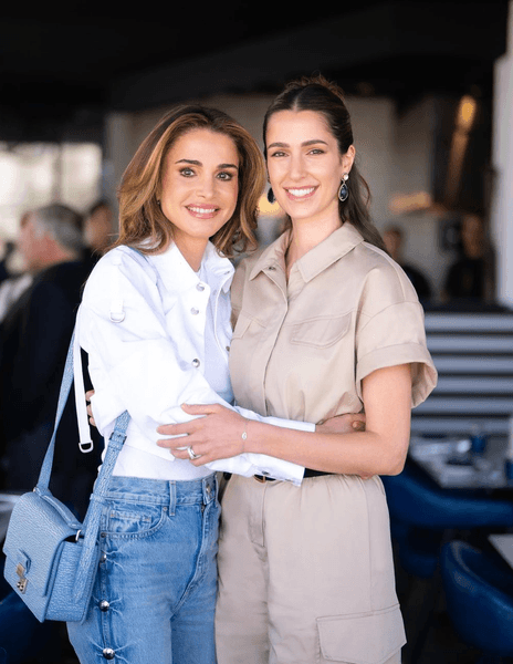 Королева Ранія та принцеса Раджва