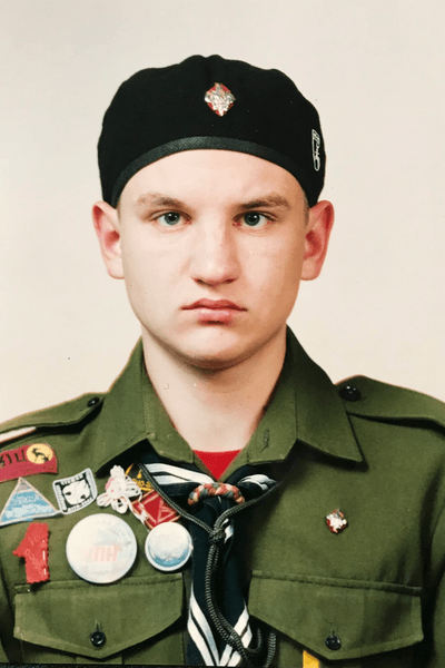 Андрій Ткаченко, пілот, пластун