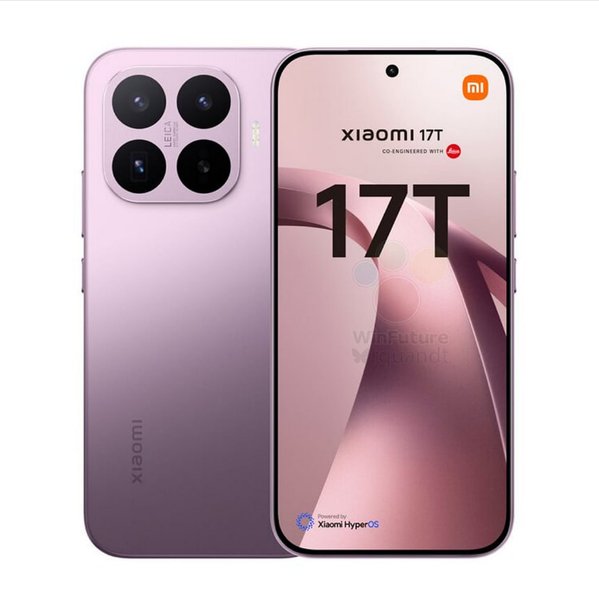Рожевий смартфон Xiaomi 17T